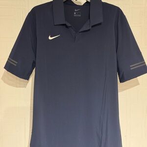 Nike Men's Deep Blue Polo Shirt (L)